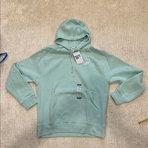 Nike Men's Mint Green Pullover Hoodie